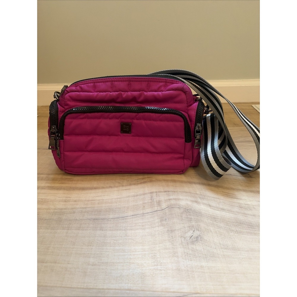 THINK ROYLN  Bright Pink Venus Crossbody With Cargo Pockets, Summer